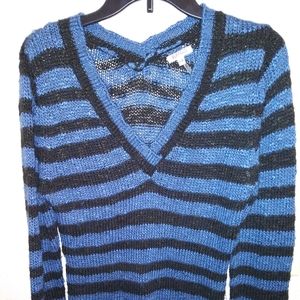 Buffalo Vneck Striped Sweater
